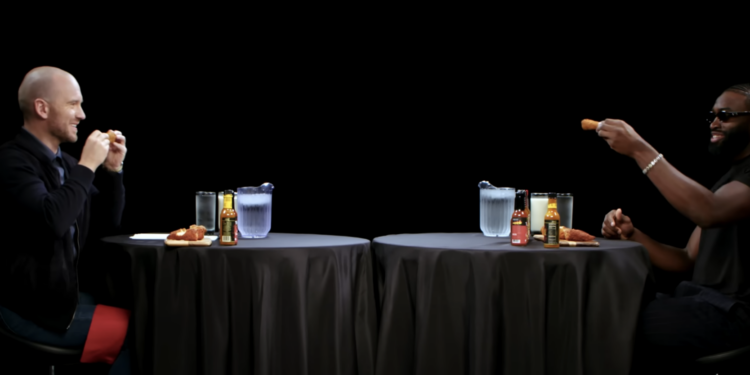 Jaylen Brown Takes On Hot Ones